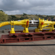 Illustration for article titled The giant power plug used for floating wind turbines is pretty damn cool